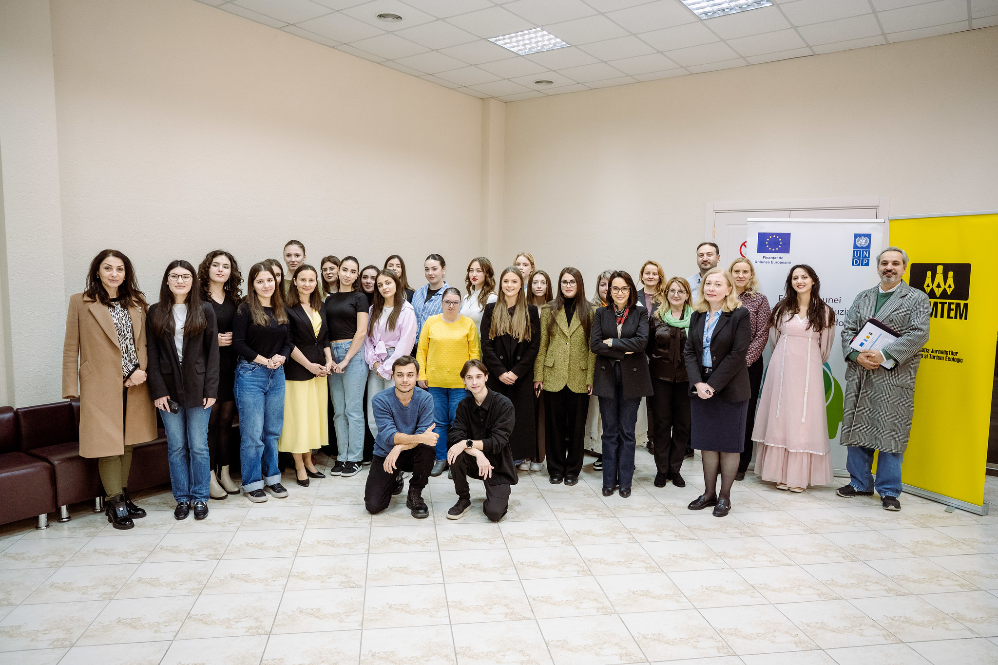 Viitorii jurnaliști își vor dezvolta abilitățile profesionale în cadrul cursului facultativ „Jurnalismul de mediu”, desfășurat cu sprijinul Uniunii Europene și al PNUD Moldova