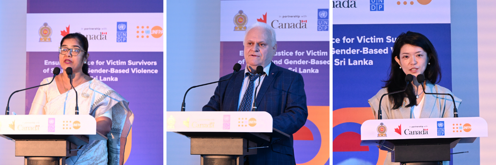 Hon Minister, UNDP Rep and Head of Cooperation Canada HC 