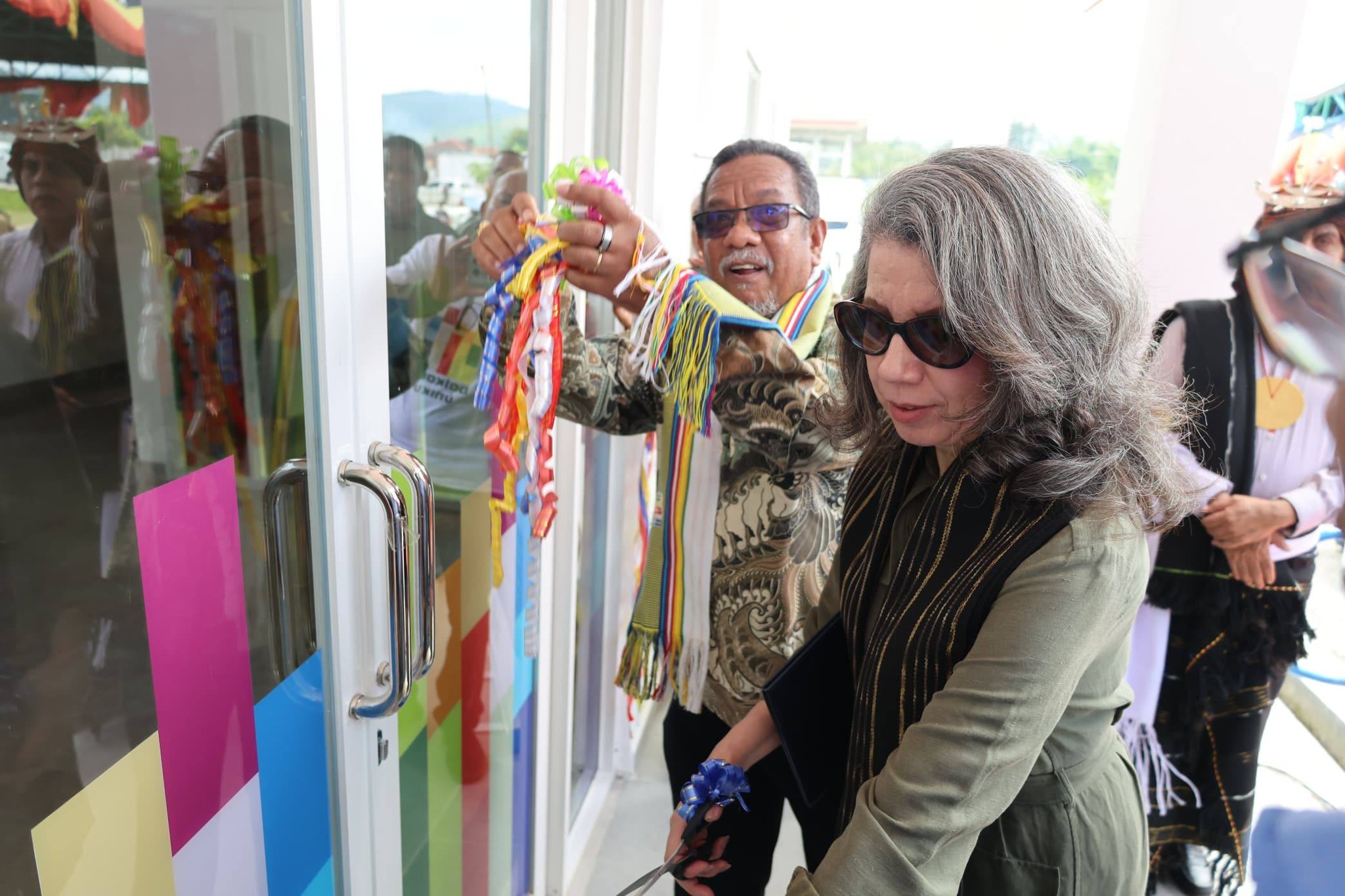 Ms. Katyna Argueta, UNDP Resident Representative at the inauguration of Ermera Balkaun Unit