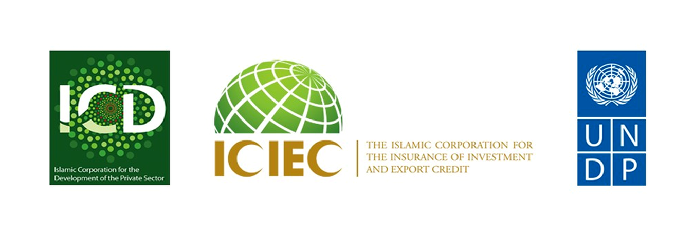 Logos for IDB, ICIEC, and UNDP.
