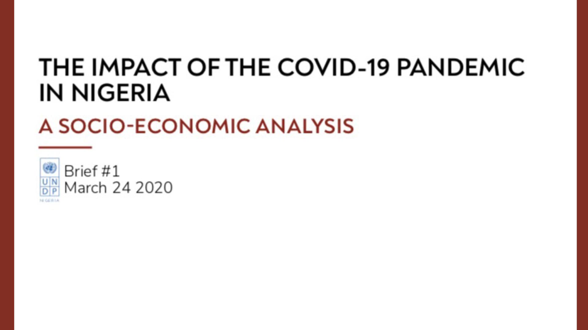 essay on the effect of covid 19 in nigeria