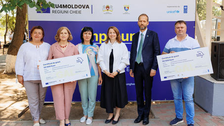 UE acordă granturi în valoare de 100.000 euro Grupurilor de Acţiune Locală din regiunile Ungheni și Cahul
