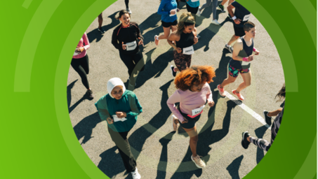 Green Tax Inspectors Without Borders annual report cover with a circular photo of people and 2026