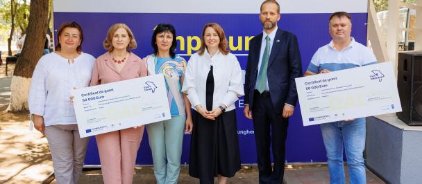 UE acordă granturi în valoare de 100.000 euro Grupurilor de Acţiune Locală din regiunile Ungheni și Cahul