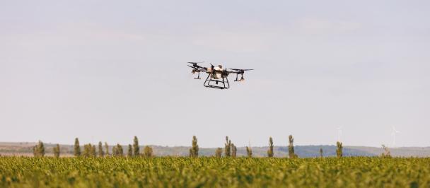 Agricultural drones used more and more by farmers in the Republic of Moldova