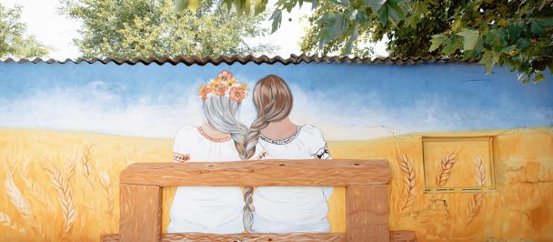 Pictura murală din Cahul „Surori pentru pace” face apel la solidaritate și coeziune socială 