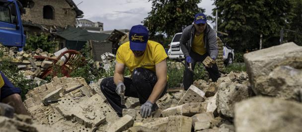 UNDP Ukraine debris removal