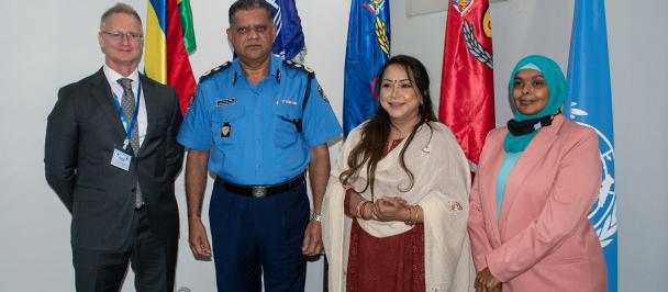 The UNDP supports capacity building for the Mauritius Police Force to improve response for Survivors and Perpetrators of Gender Based Violence.