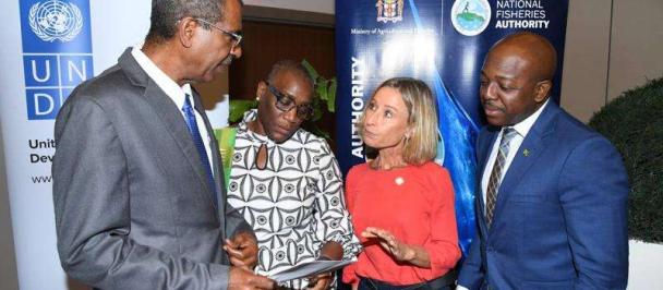 Jamaica and UNDP launch Blue Resilience Project
