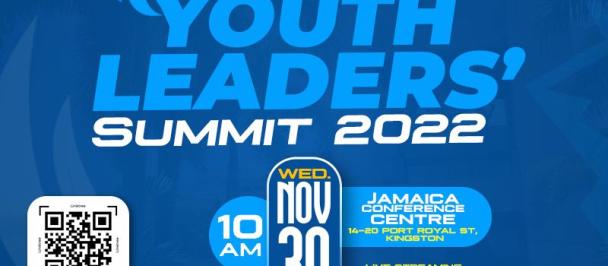 Promotional artwork for National Youth Leaders' Summit Jamaica