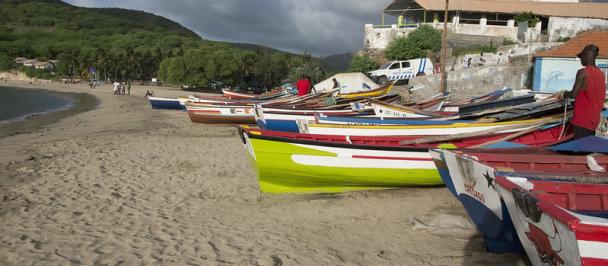 Cabo Verde fishing boats