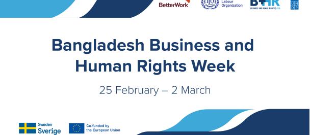 banner of bangladesh business and human rights week