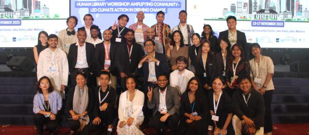 Youth climate advocates at Asia Pacific Climate Week 2023