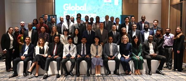 High level representatives at the opening of the Global workshop