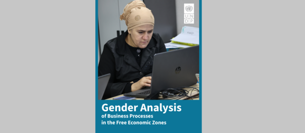 Book cover featuring a blond person against a blue background; title Gender Analysis.