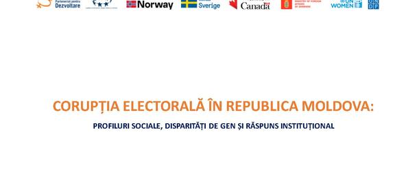 Corupția electorală în Republica Moldova: Profiluri sociale, disparități de gen și răspuns instituțional