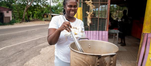 Cookshop owner Shawn Blake