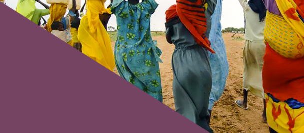 Cover graphic showing people lifting buckets on their heads; purple panel reads Gender-Responsive Climate Action.