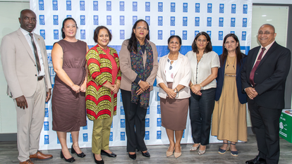 Visit of the First Lady of the Republic of Seychelles at UNDP Mauritius