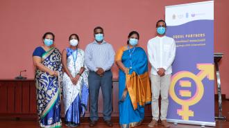 UNDP Sri Lanka Equal Partners campaign with the Ministry of Women and Child Affairs