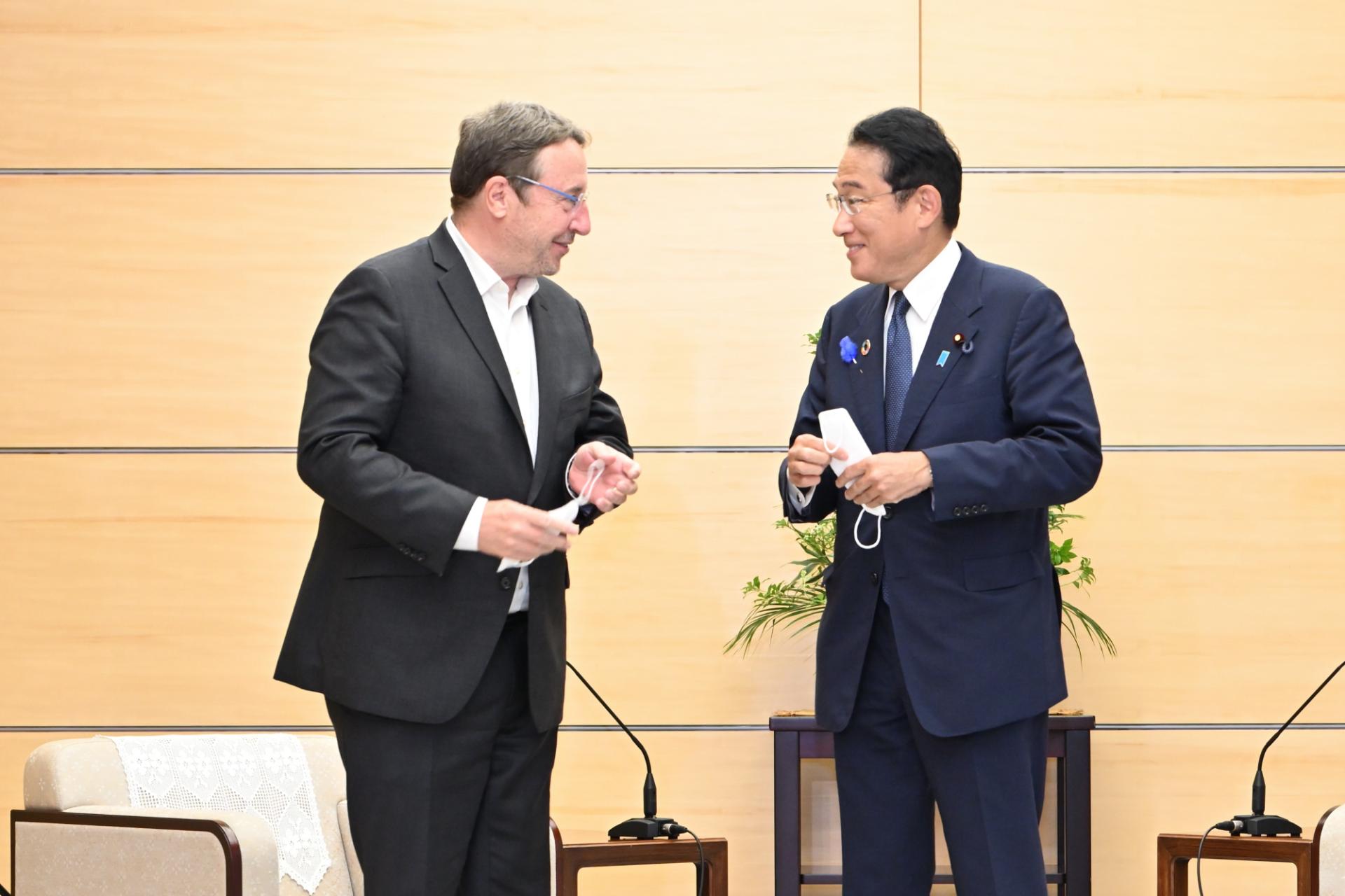 Administrator and PM Kishida