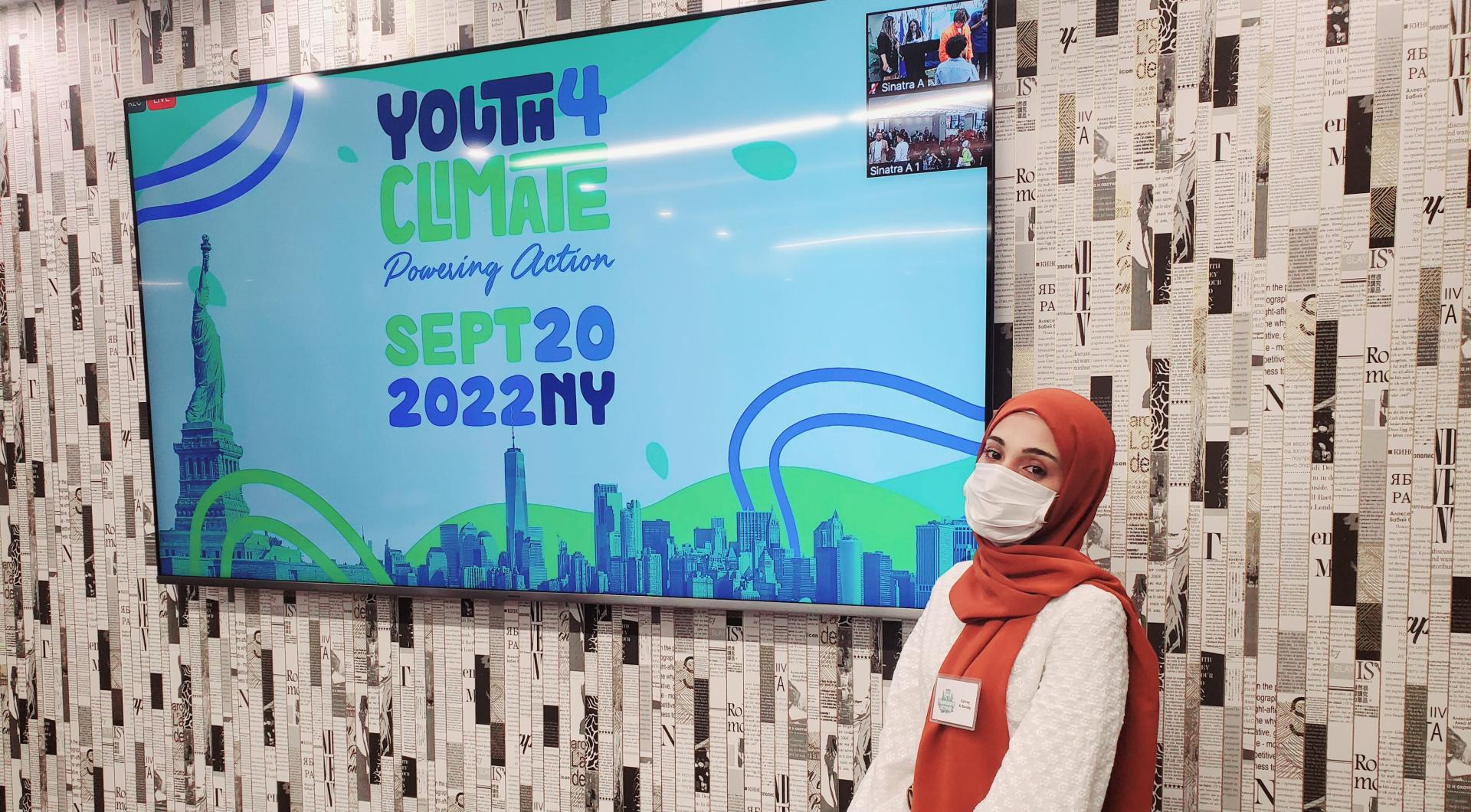 UNDP Yemen Eshraq Al-swoidi, 24 years old, Youth Leadership Programme Alumni Member