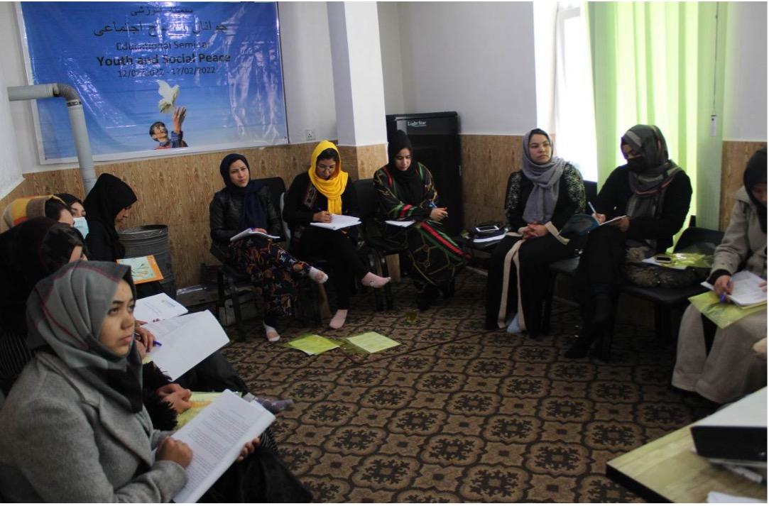 Members of women-led Traditional Dispute Resolution Committee in Balkh province of Afghanistan 