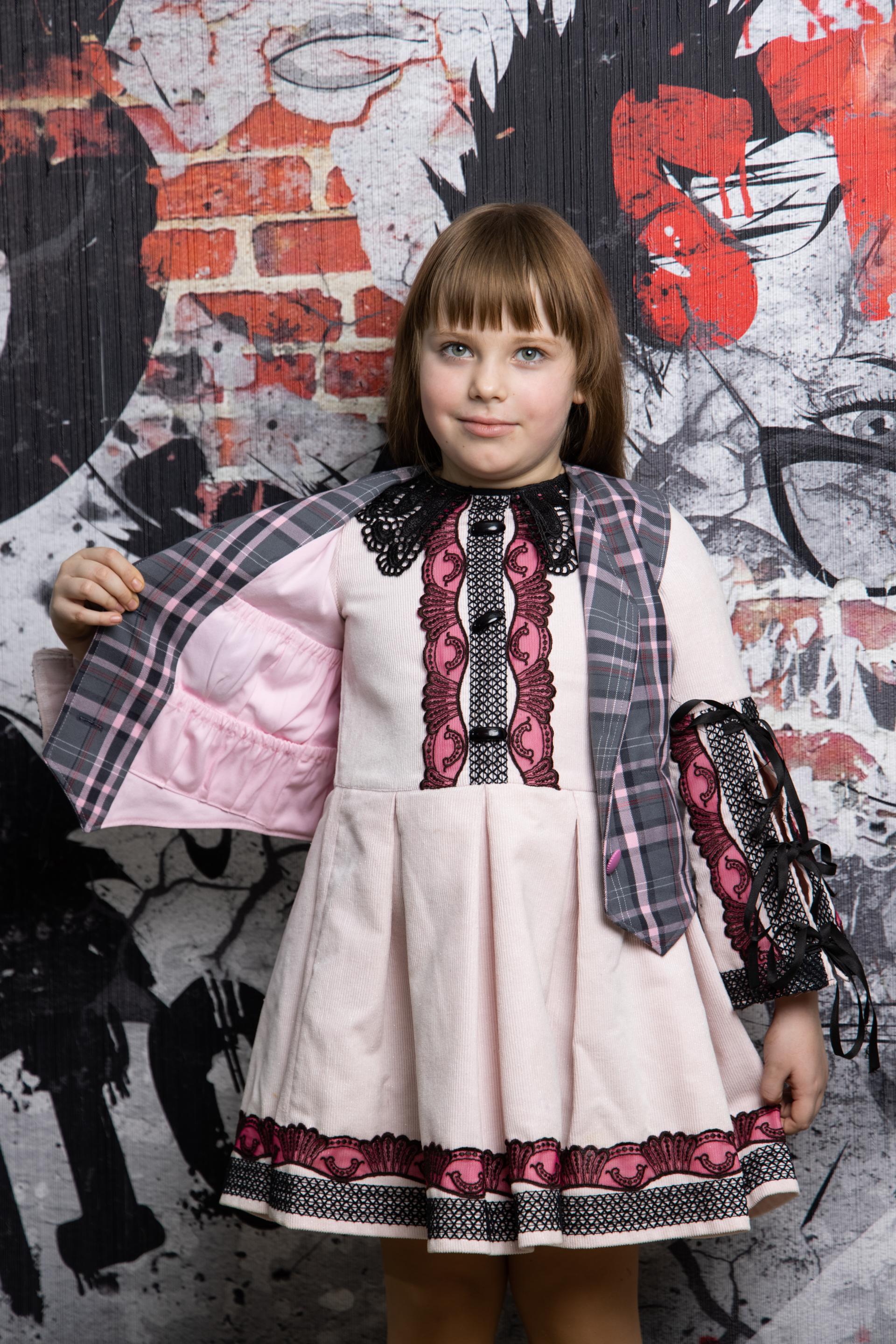 Child  wearing a vest