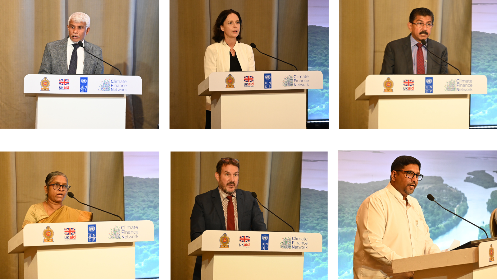 Speakers at the Inception Workshop for the Climate Finance Network Project