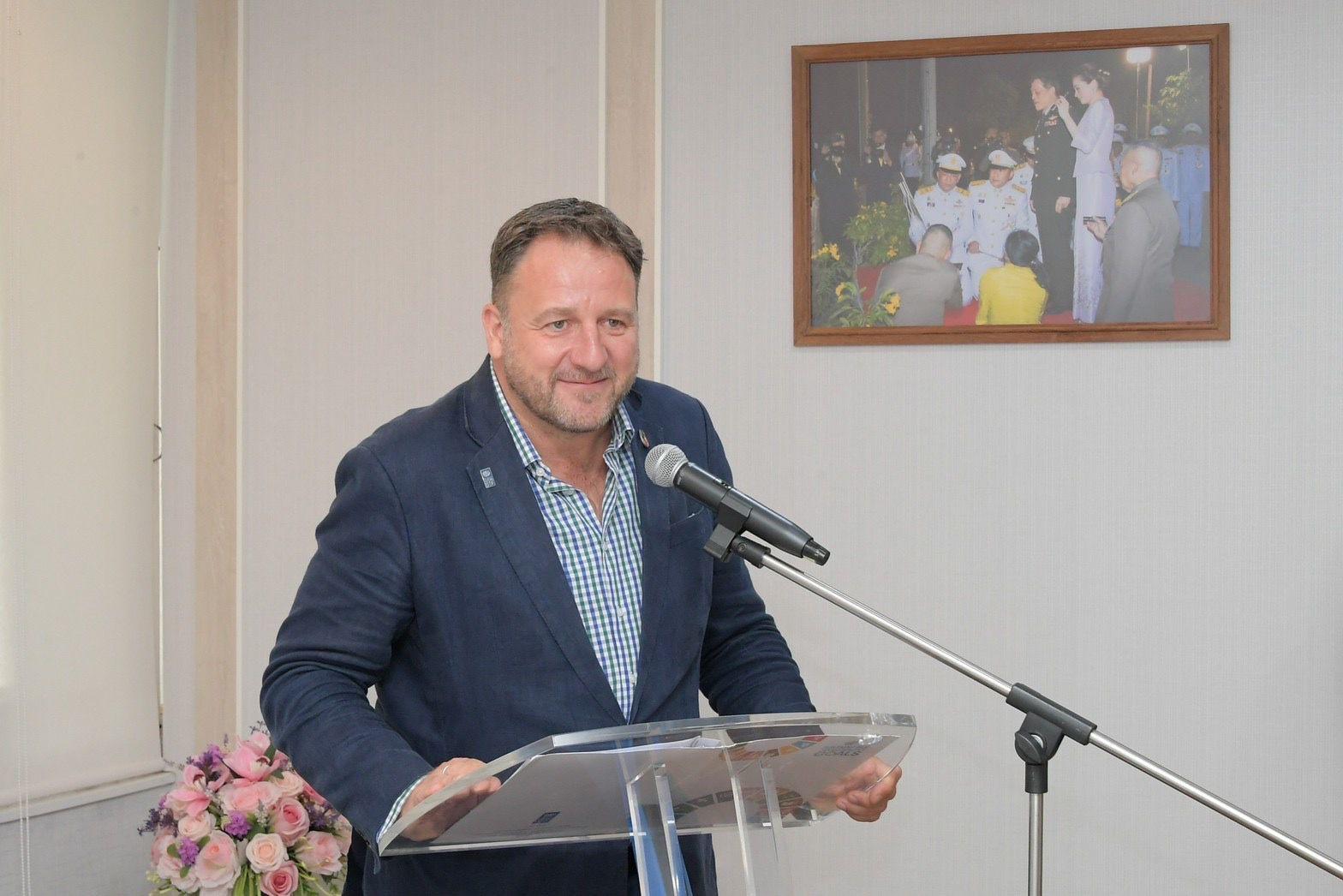 UNDP Resident Representative makes his remarks 