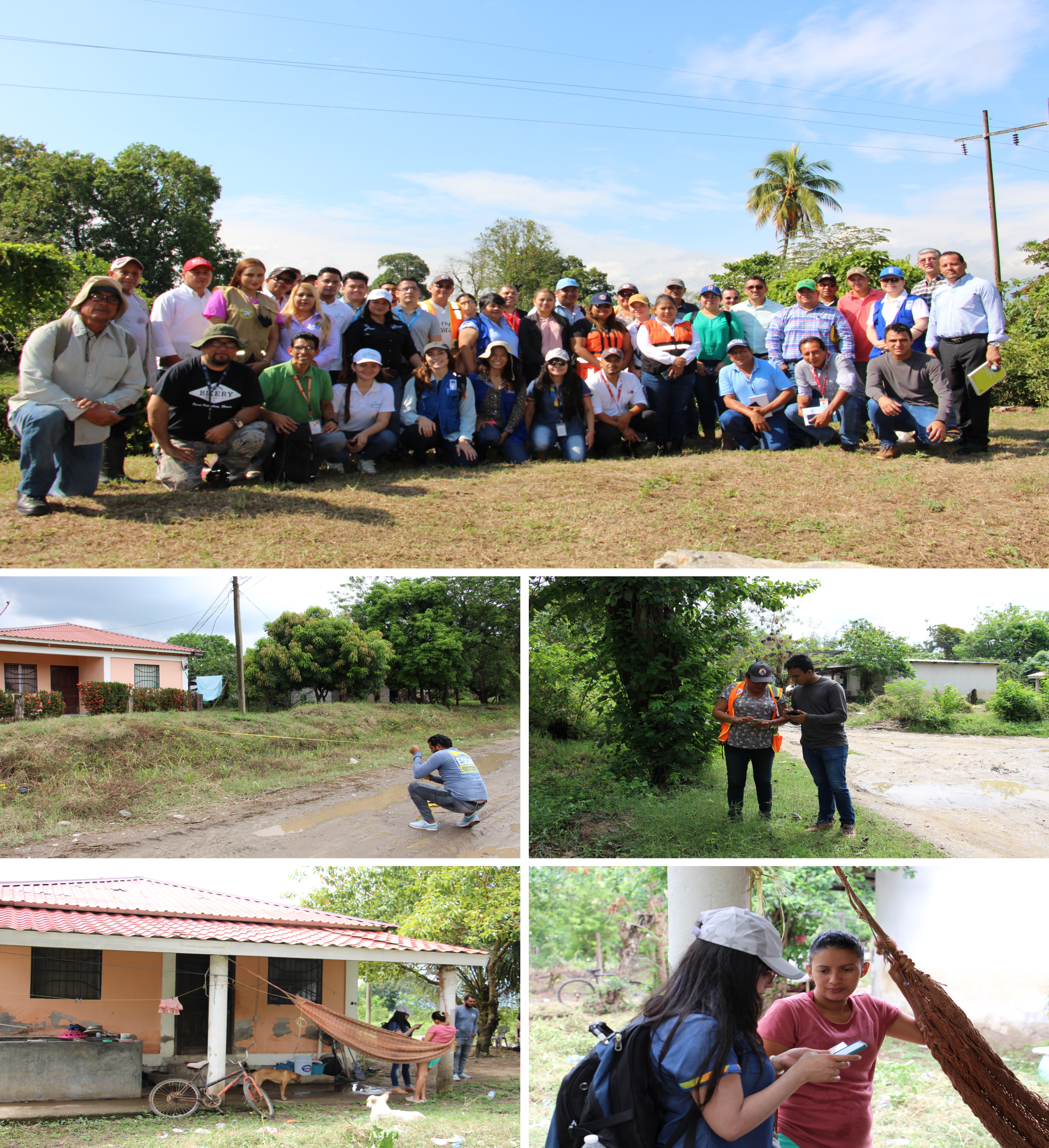 Levantamiento de datos HBDA en Villanueva, Cortés