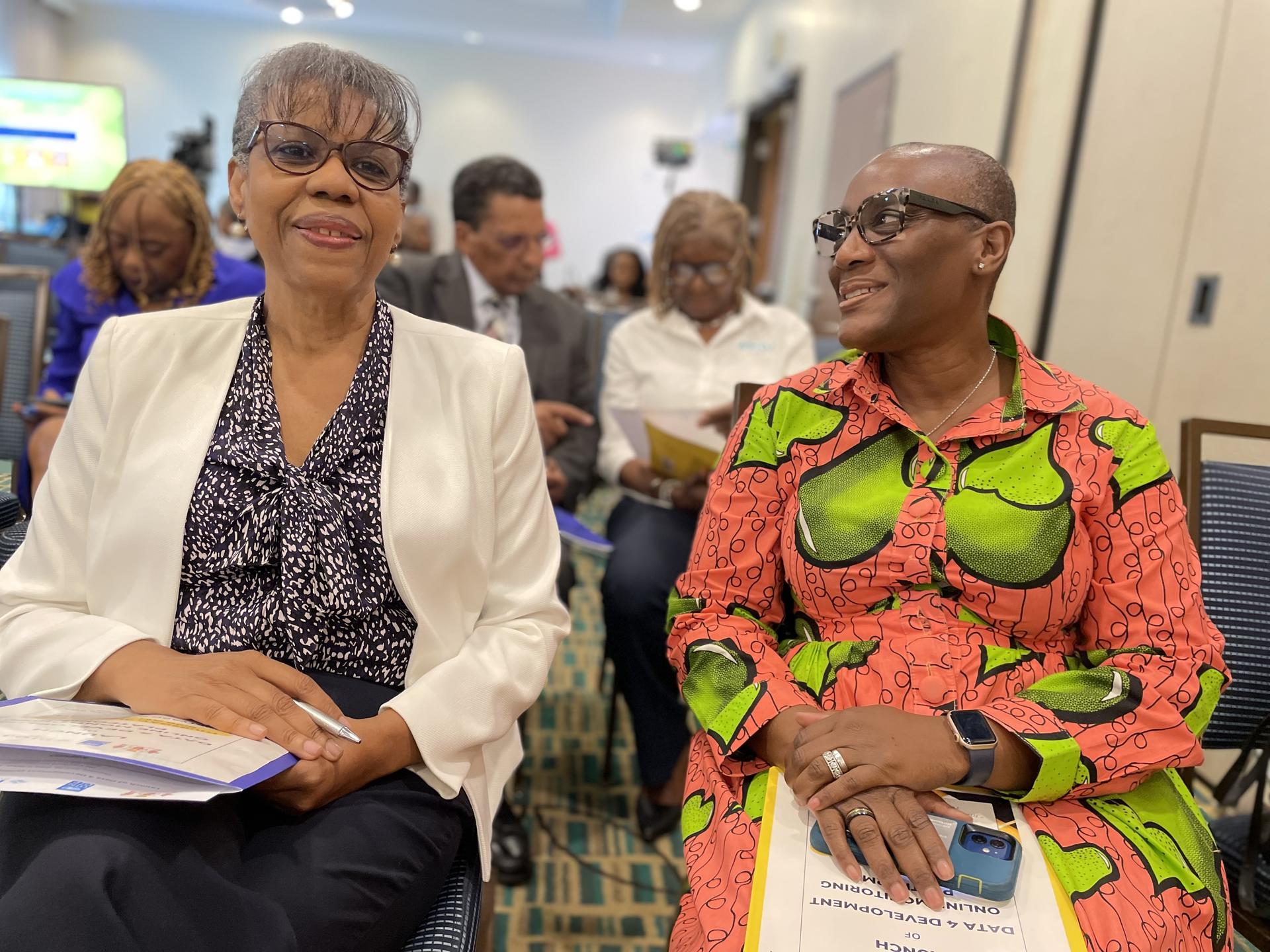 UNDP Res Rep at launch of PIOJ's Data 4 Development online platform