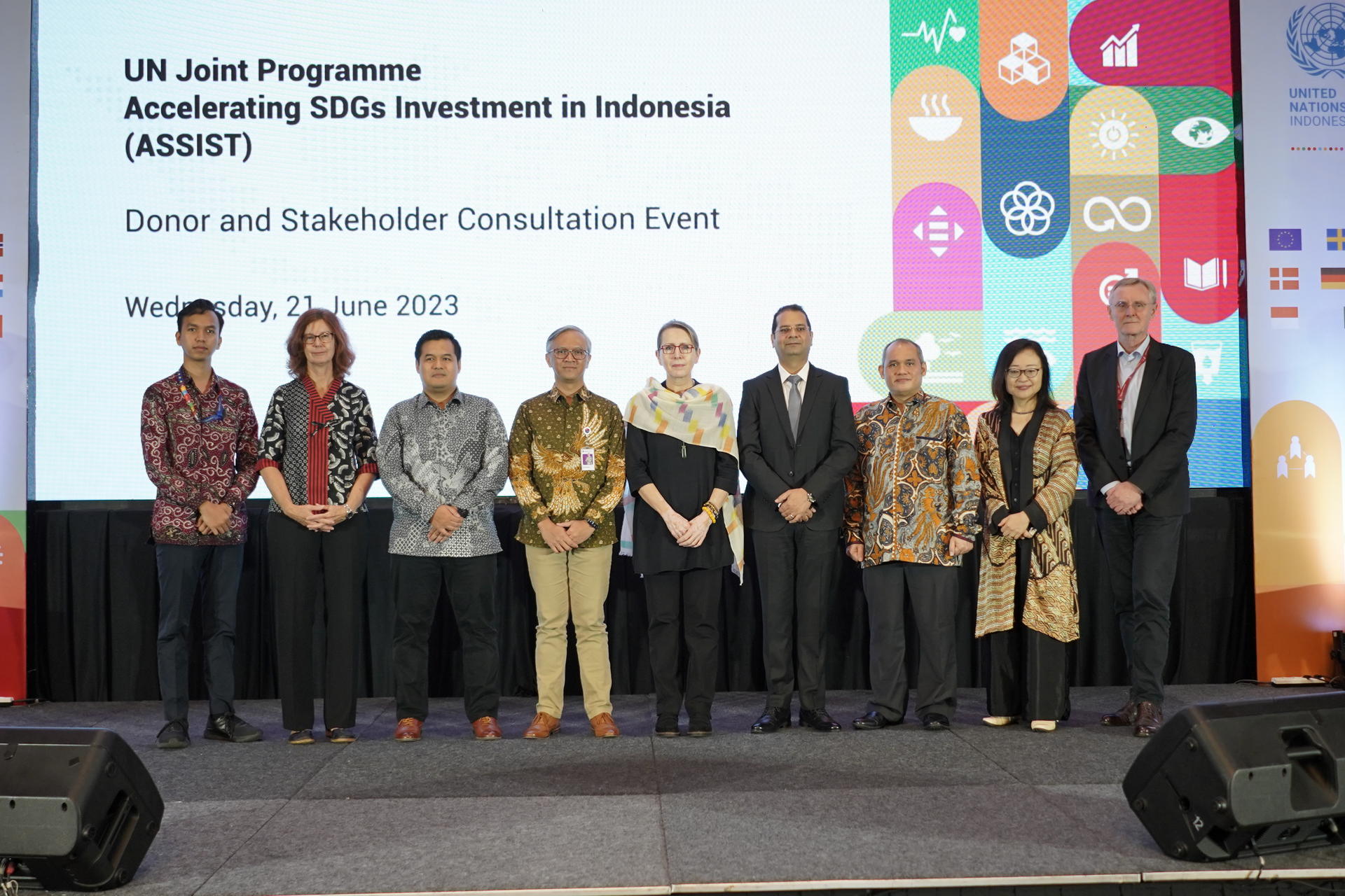 In Indonesia, the UN agencies, UNDP, UNEP, UNICEF, and UNIDO, through the UN RC coordination, mark the milestone of leveraging over 1 USD billion for Indonesia’s SDG through its activities.