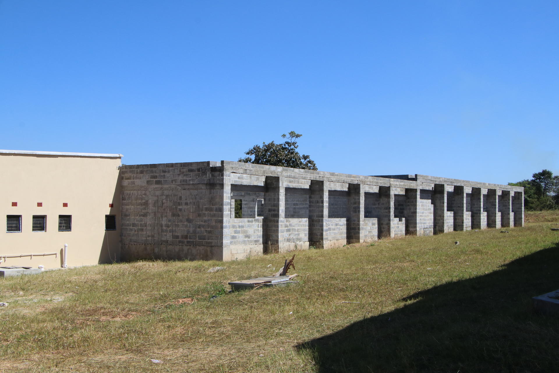 An image of a building being under construction - this building is set to be the UniPod