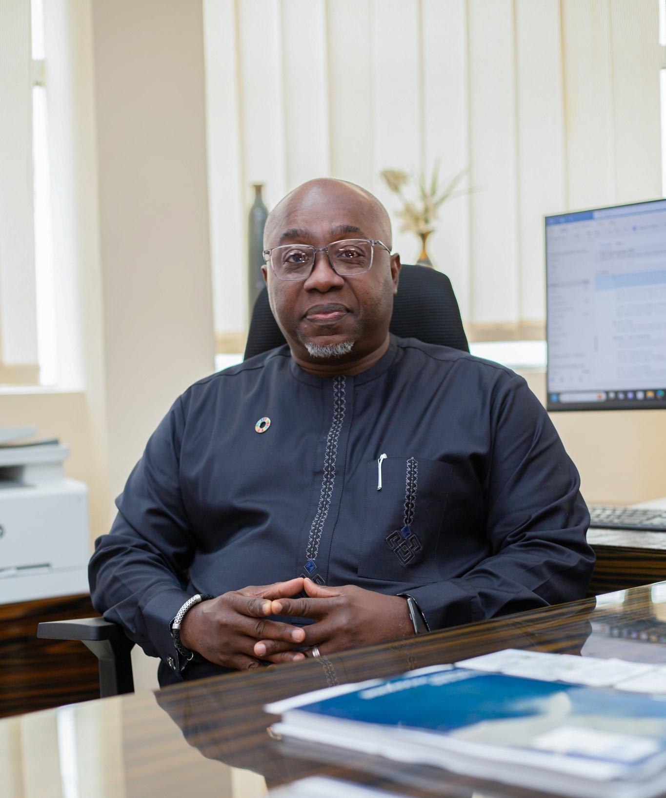 Fredrick Ampiah, Resident Representative of UNDP Sierra Leone 