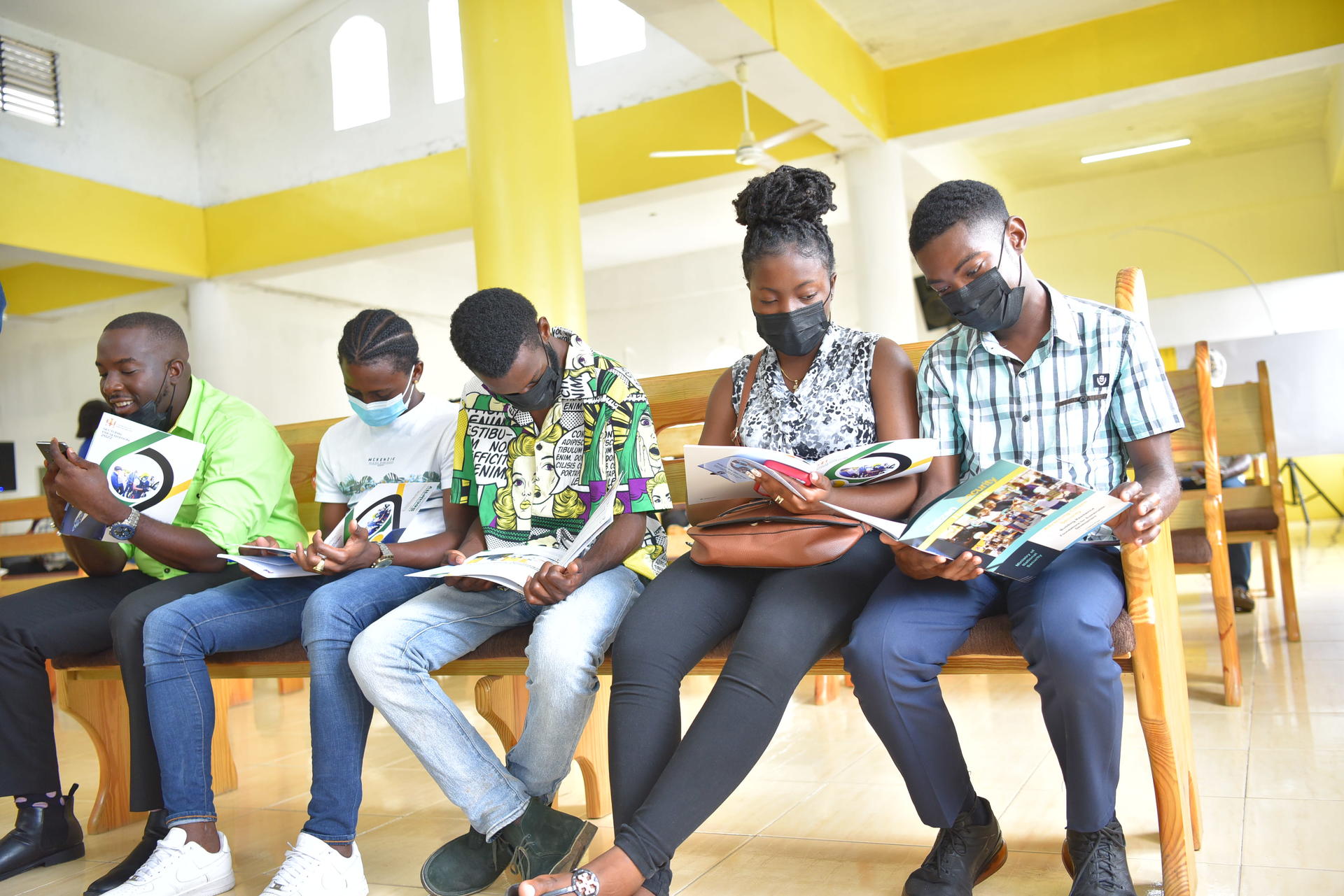 Children from the Denham Town Community attending the launch of the SALIENT Joint Programme | Jamaica Information Service (JIS) 