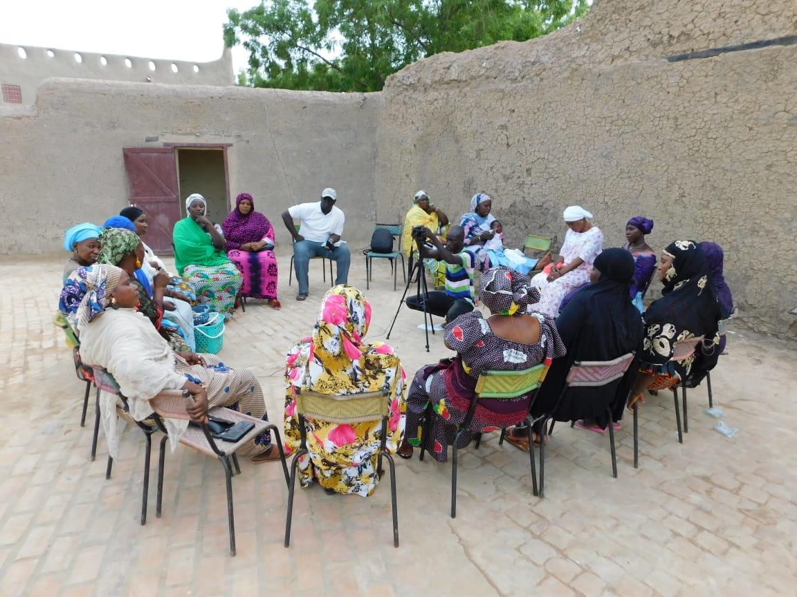 Awareness campaign by the Security Consultative Committee, Mali, 2021 ©UNDP Mali