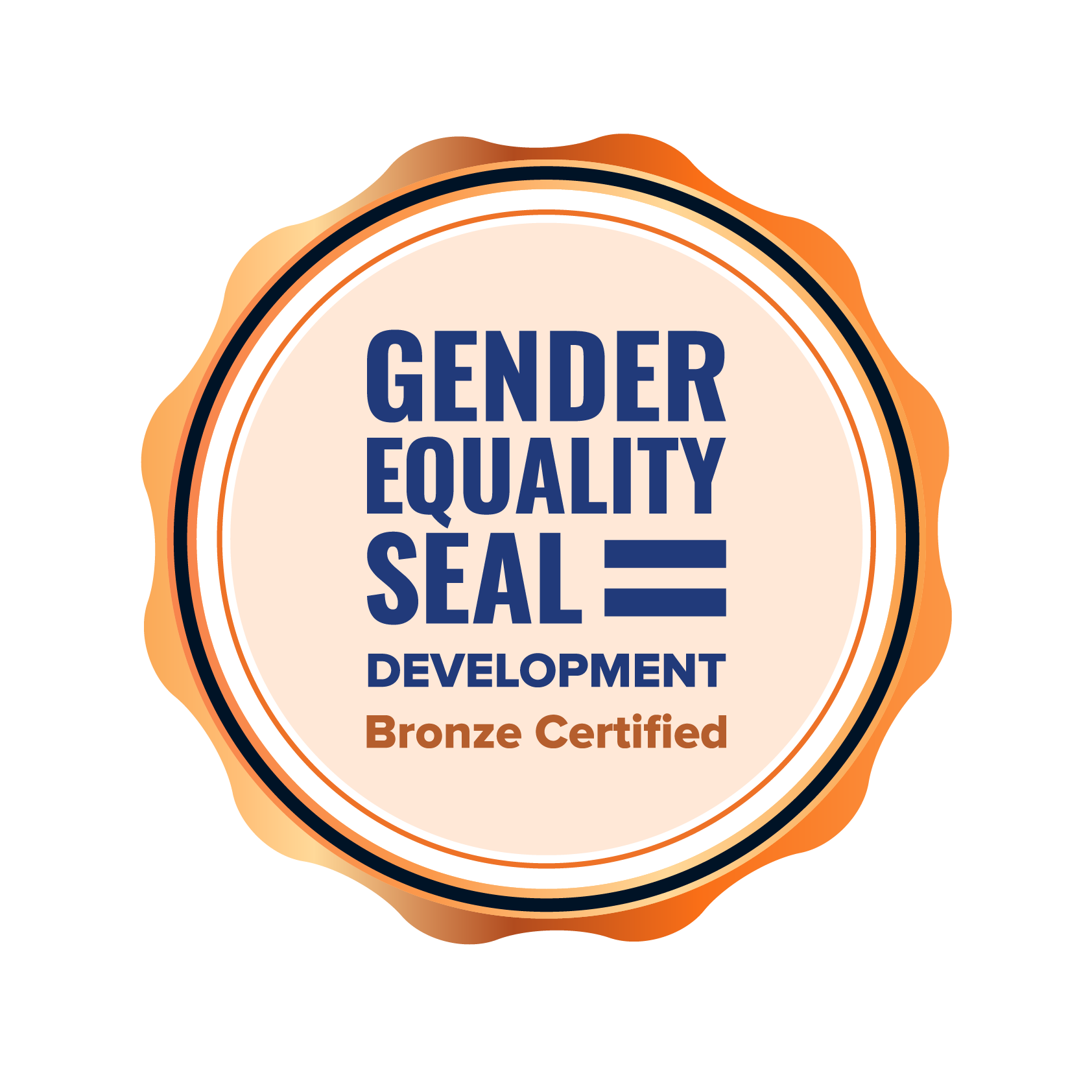 The Gender Seal Bronze logo