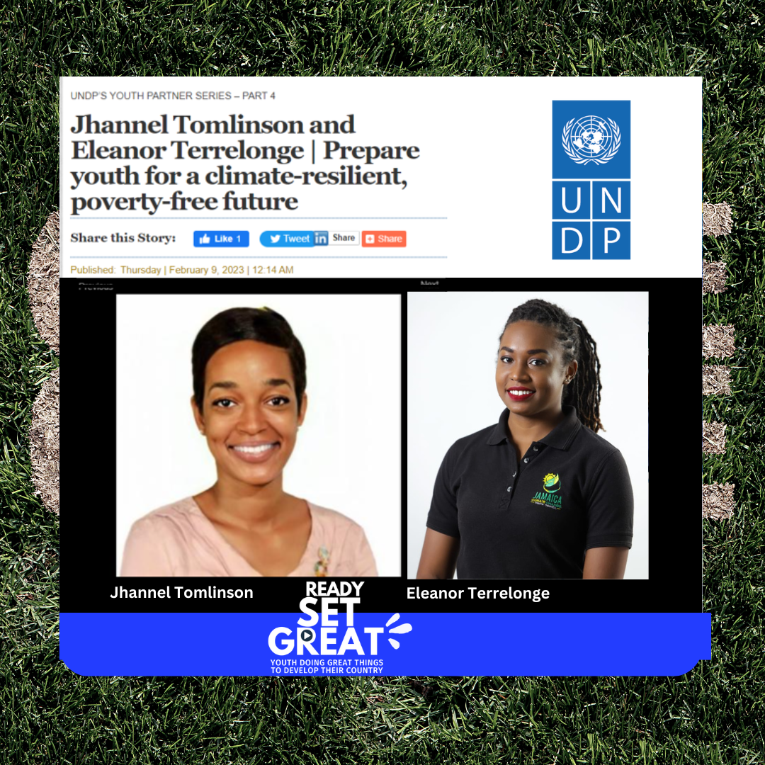 Eleanor and Jhannel writeon how to Prepare youth for a climate-resilient, poverty-free Future 