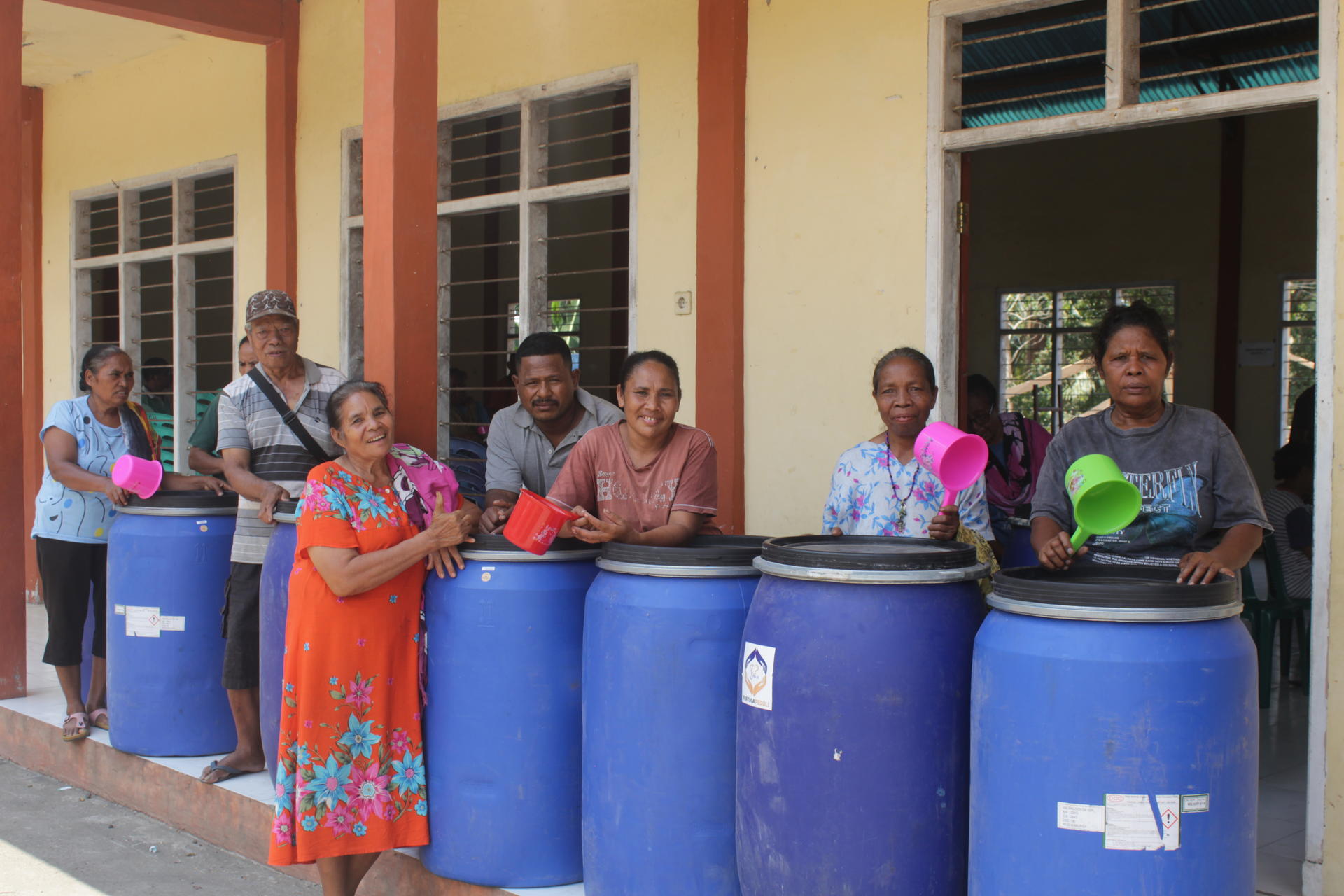 Beneficiaries in Maghilewa Jere Watu, NTT