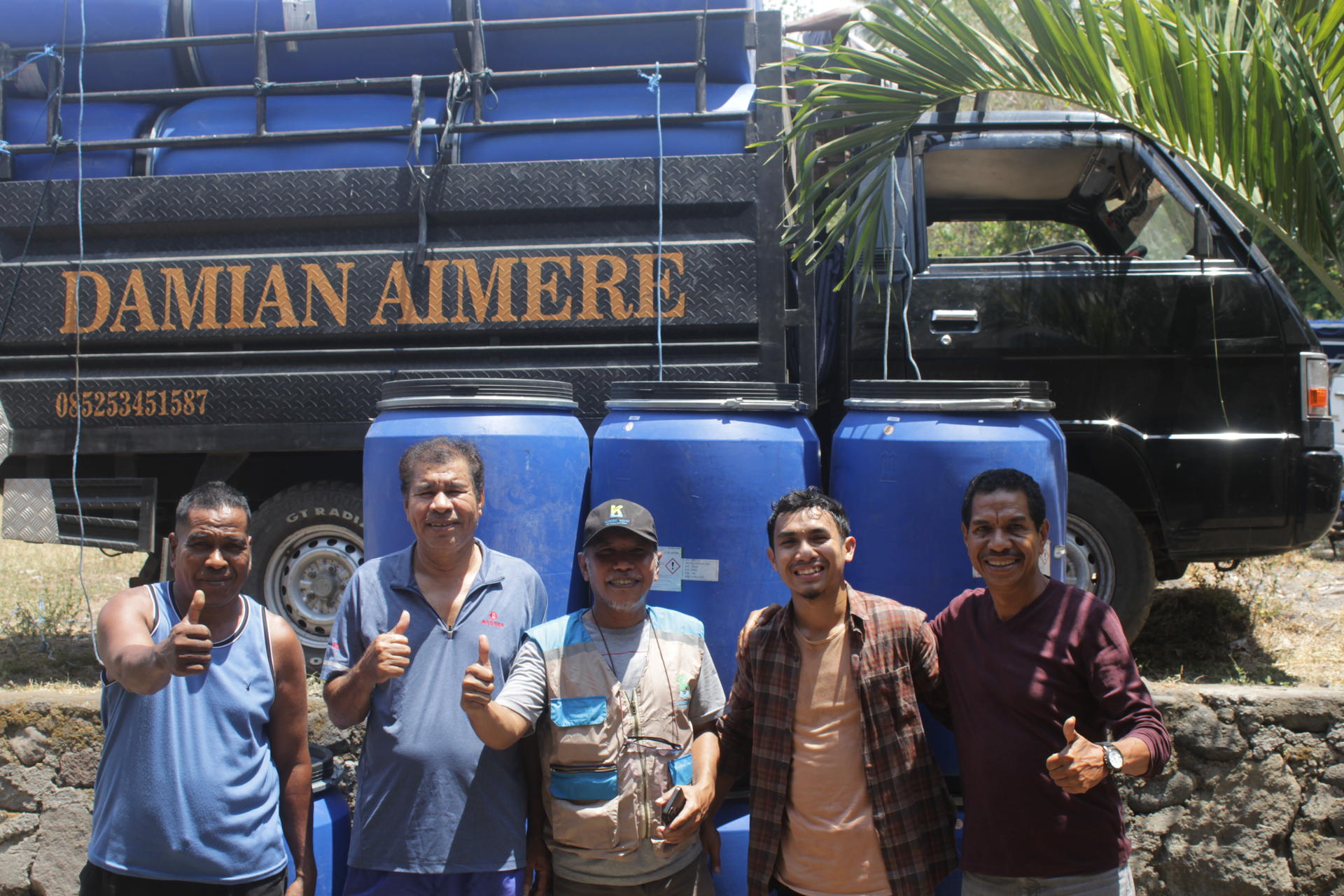 Komodo Water Team & Stakeholders in Inerie Village, NTT