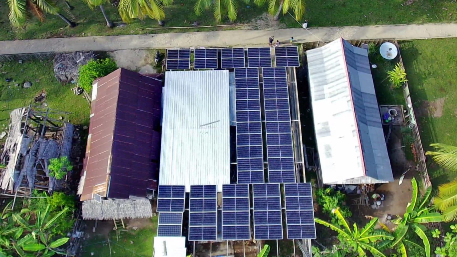 Solar panel for Ice Blocks Production