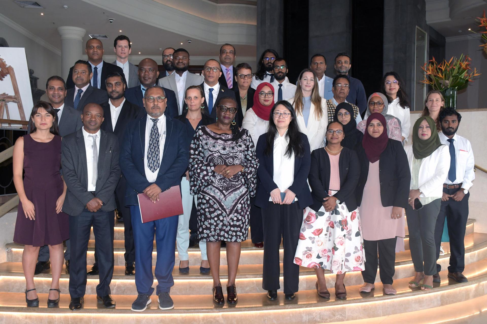 Participants to the launch of the Regional ISLANDS Programme