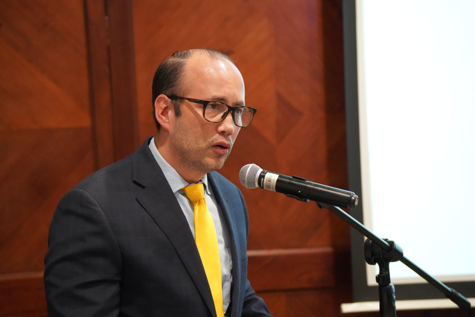 Carlos Echeverría, subsecretario del Ministerio de Energía y Minas