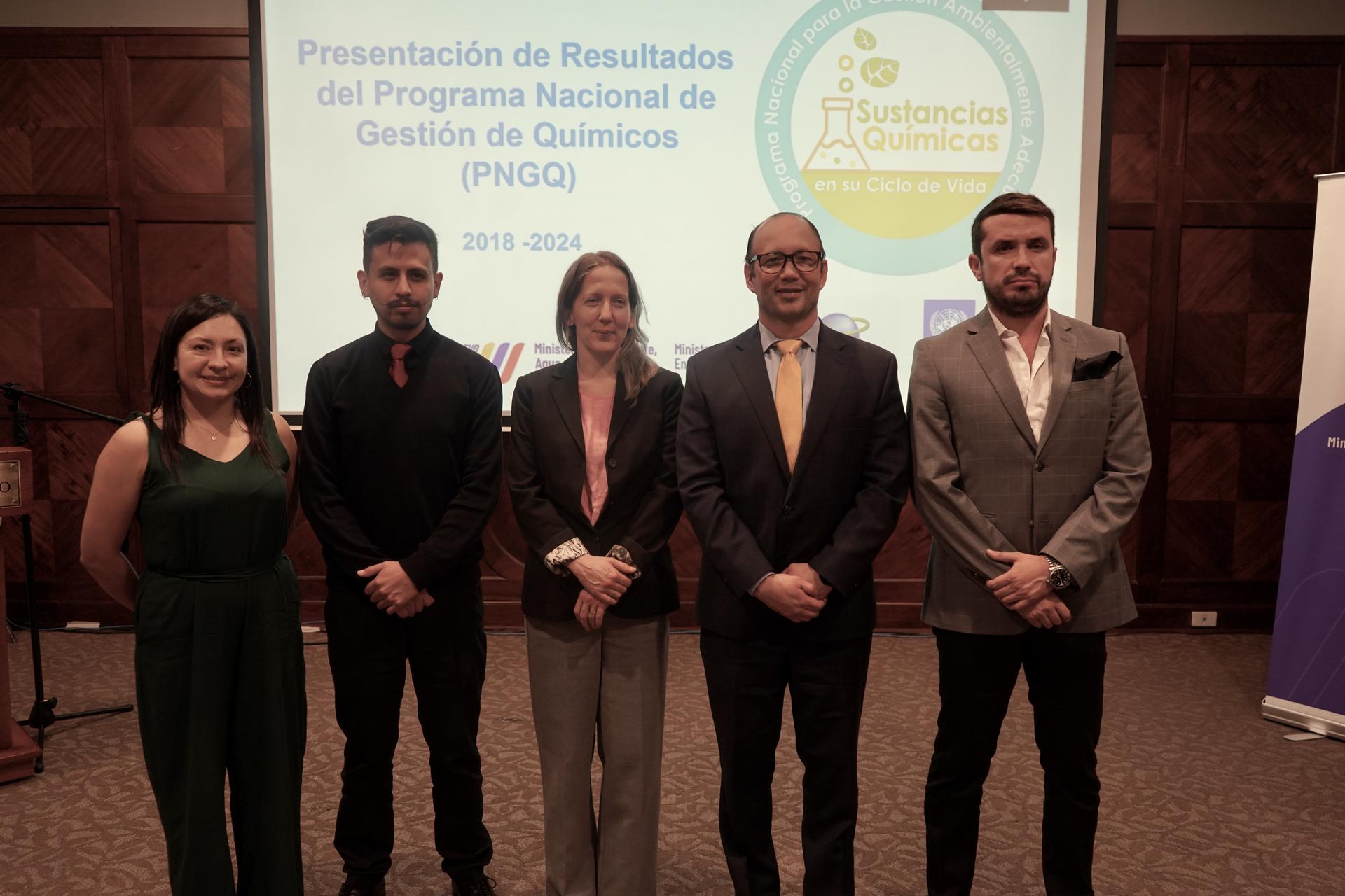Proyecto de Gestión de Químicos presentó los resultados de los seis años de su implementación
