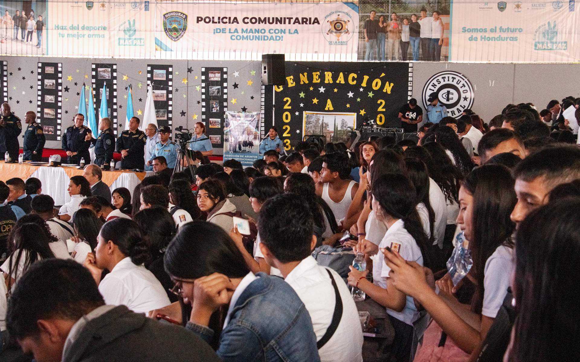 Evento de lanzamiento de campaña "Sin Armas, Más Paz"