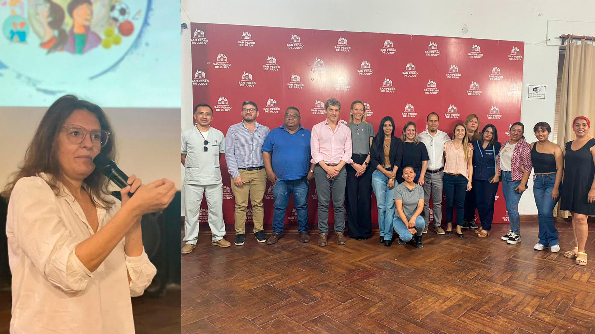 Un grupo de personas posando para una foto