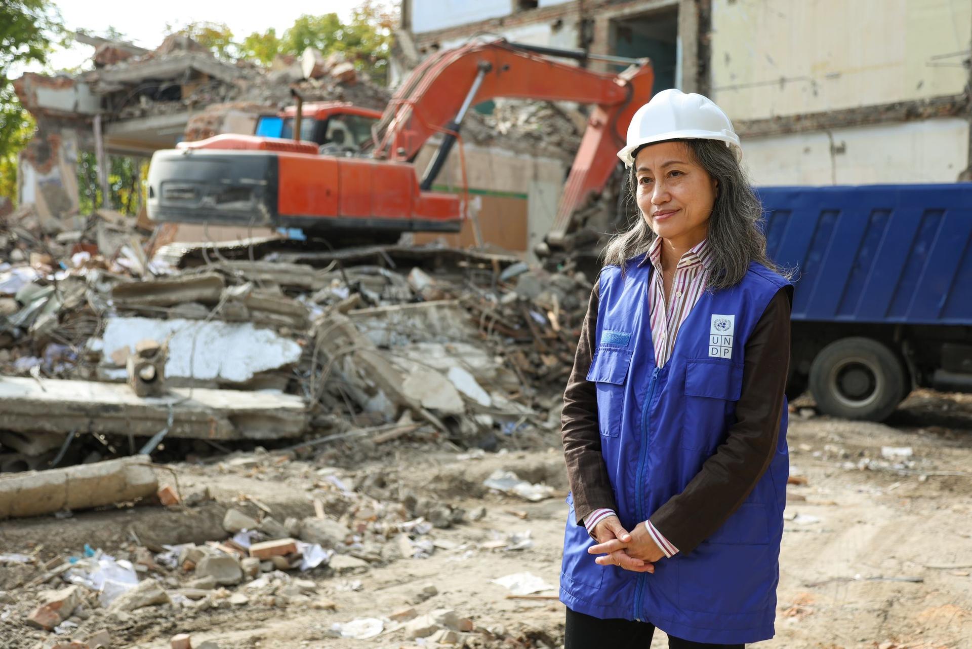 UNDP Crisis Bureau Director Shoko Noda in Ukraine