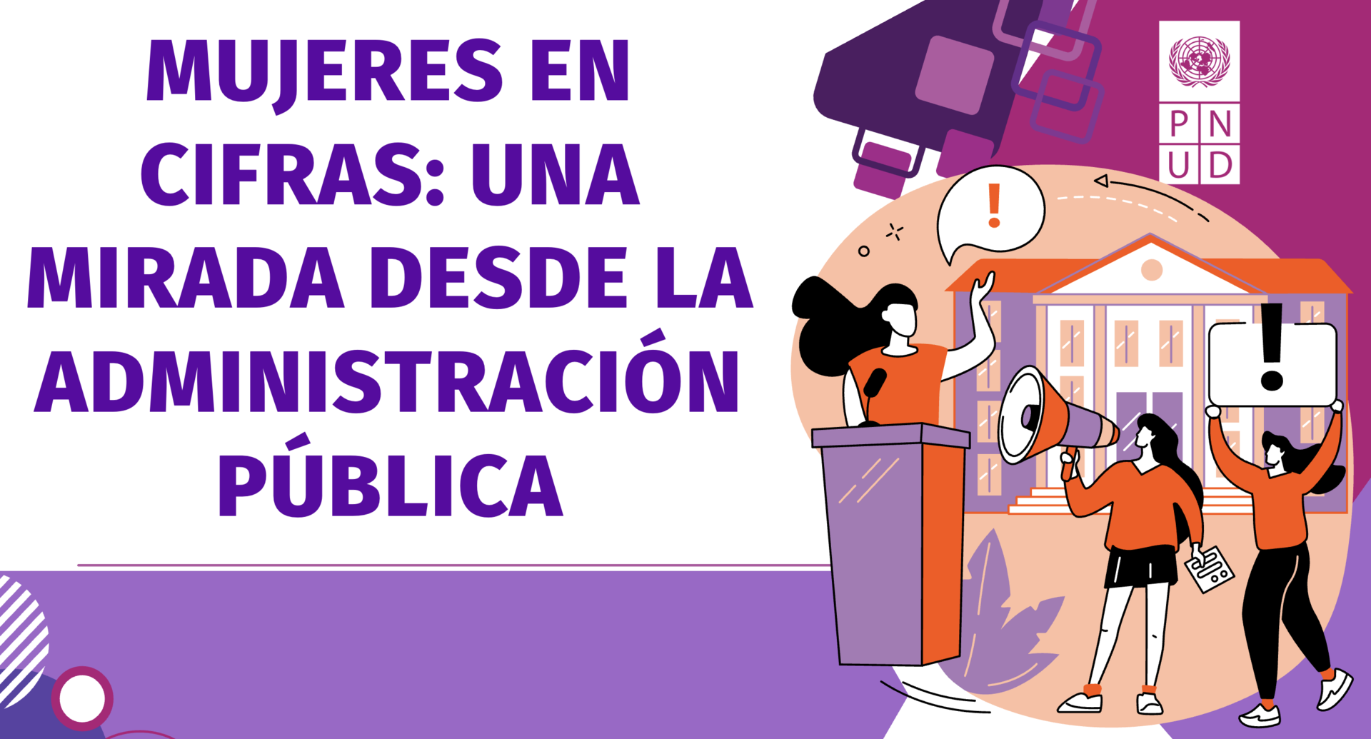Mujeres guatemaltecas en cifras: una mirada desde la administración pública
