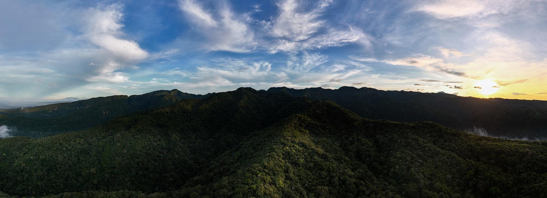 a view of a mountain